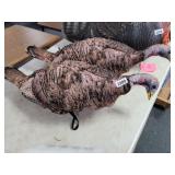 2 WIRE AND FABRIC TURKEY DECOYS