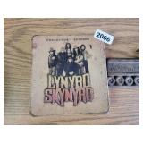 LYNARD SKYNARD TIN WITH ROCK CDs