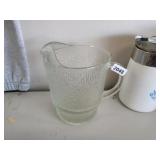 GLASS PITCHER