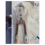 VINTAGE BULL CASTRATION PLIERS