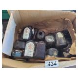 BOX FULL OF SNUFF BOTTLES