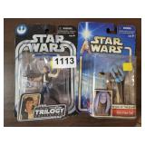 2 STAR WARS FIGURINES