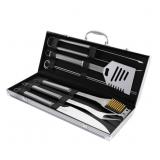 7 pc stainless steel bbq grilling set