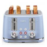 Longdeem Extra Wide Slots Stainless Steel toaster