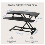 FLEXISPOT 35in Standing Desk Converter Height