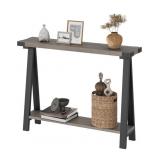 IDEALHOUSE Farmhouse Console Table In brown