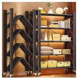 4-Tier Heavy Duty Foldable Metal Rack