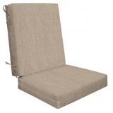 Outdoor Highback Chair Cushion Tan