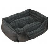 Large grey dog bed slightly used