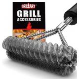 GRILLART Grill Brush Bristle Free