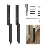 2 pack Thickened Fence Post Repair Kit