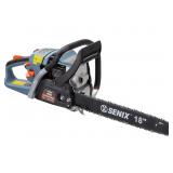 SENIX 4QL Gas Chainsaw with 18-Inch Oregon Bar