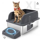 Stainless Steel Cat Litter Box XL