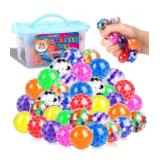 36 Pack Squishy Ball, Stress Balls Bulk for adults