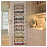 Wall Mount Spice Rack Organizer, 12-Tier