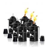 6 Pack refillable Torch Canisters