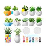 12 Sets Ceramic Animal Succulent Planters