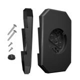 Siding mounting kit for light fixtures in black