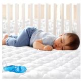 Crib Mattress Protector Sheets Fitted Waterproof