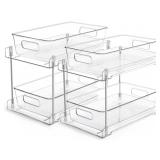 Vtopmart 2 Tier Bathroom Storage Organizer, 2 Pack