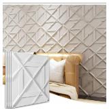 PVC 3D Wall Panel 12 pack 19.7x19.7 in