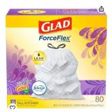 Glad Trash Bags 13 gal 100 ct box