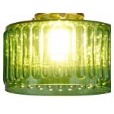 7" Green Glass Pendant Lamp | Personality Little