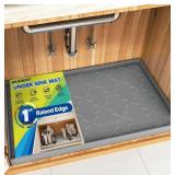 SIKADEER Thicken Under Sink Mat 34" x 22"