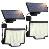 Pair of Solar Lights for Outside