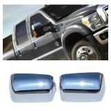 Chrome Top Half Mirror Caps Cover Trim C