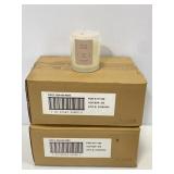 Case pack of 12 Rose Glow scented candles 5oz