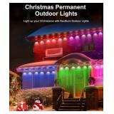 Permanent Outdoor Lights for House, 100ft Smart