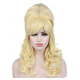 Kalyss Blonde Beehive Wig