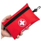 Mini First Aid Kit - 140 Piece Small First Aid