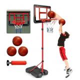 Kids adjustable Basketball Hoop