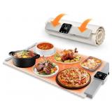 Food Warmer Mat with Adjustable Temperature