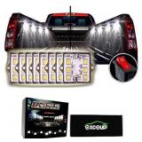 White LED Truck Pickup Bed Light Kit