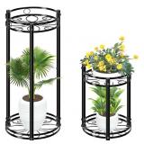 Simple Trending Round Plant Stand (2 Pack)