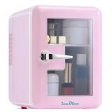 Iceblue Skincare Fridge with Viewing Window (Pink)