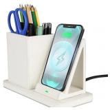 Wireless Charger with Desk Organizer