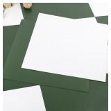 Alow Green and White Peel and Stick Floor Tile