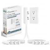 Outlet Concealer Power Strip-Outlet Cover