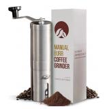 JavaPresse Manual Stainless Steel Coffee Grinder