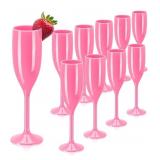 Champagne Flute Acrylic Champagne Glasses 8 pcs