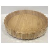 The Bouncing Bow Wooden lazy Susan tray 12"