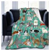 Dog Gifts Blanket 80"X60" Bed Throw Blanket Soft