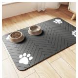 Pet Feeding Mat-Absorbent Pet Placemat