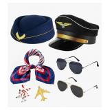 Pilot & flight attendant hats and accessories