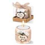 Wedding Candle Favors for Guests 10 pcs