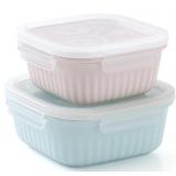 ZEN Pleats Porcelain Serve and Store Airtight